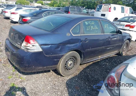 2009 Chevrolet Impala Police z USA, uszkodzony, nr VIN 2G1WS57M691248130